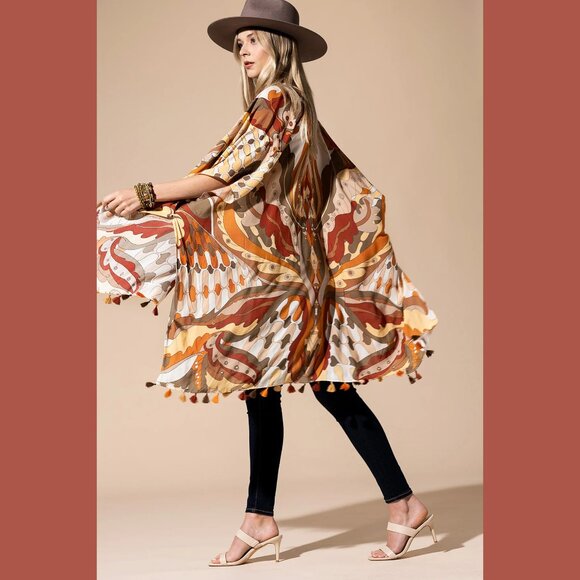 Maya Groovy Elegance Kimono - Picture 7 of 7